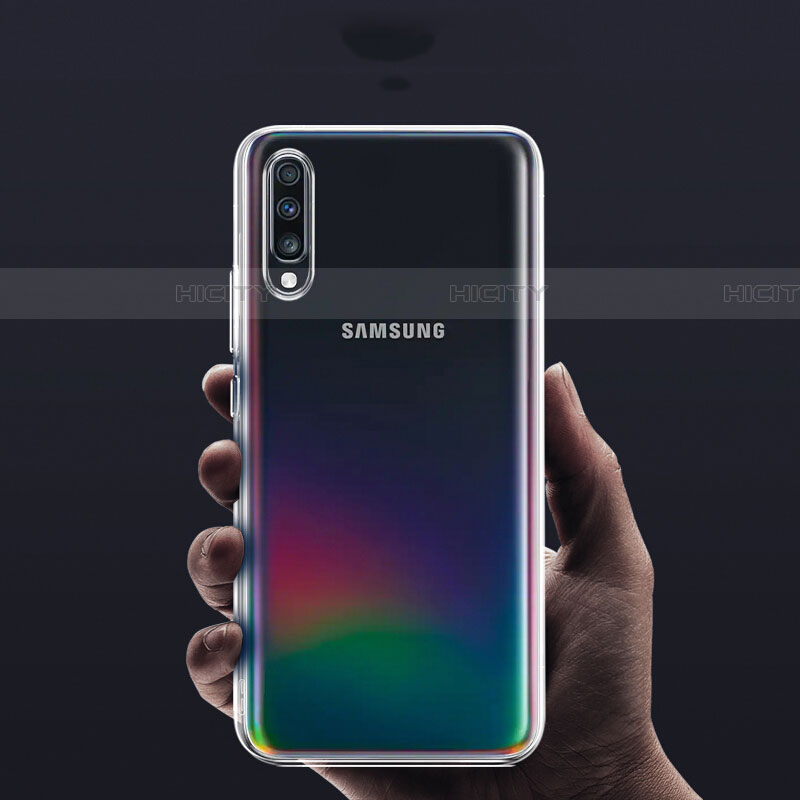 Funda Silicona Ultrafina Transparente para Samsung Galaxy A70S Claro