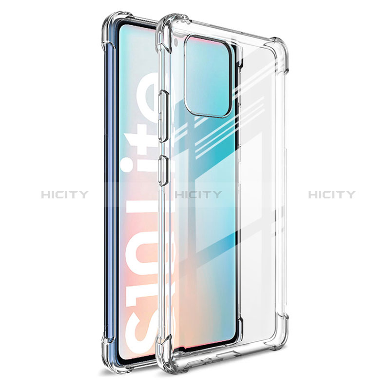 Funda Silicona Ultrafina Transparente para Samsung Galaxy A91 Claro