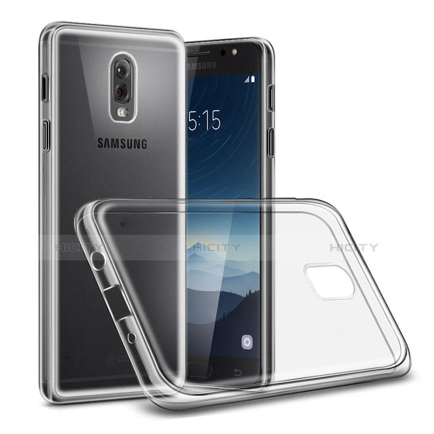 Funda Silicona Ultrafina Transparente para Samsung Galaxy C7 (2017) Claro