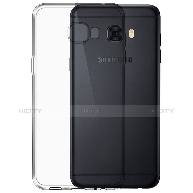 Funda Silicona Ultrafina Transparente para Samsung Galaxy C7 Pro C7010 Claro