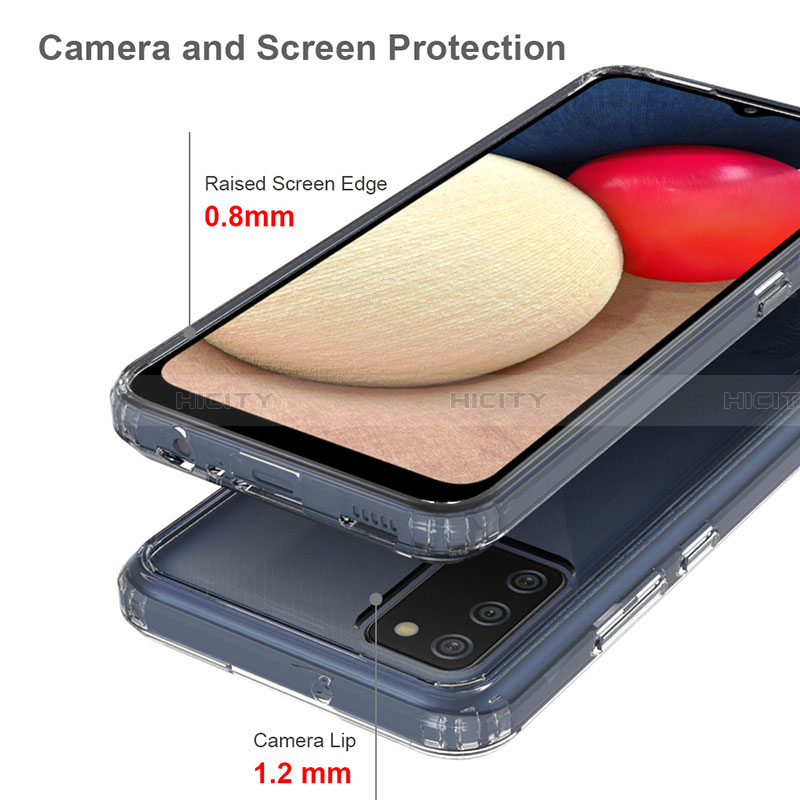 Funda Silicona Ultrafina Transparente para Samsung Galaxy F02S SM-E025F Claro