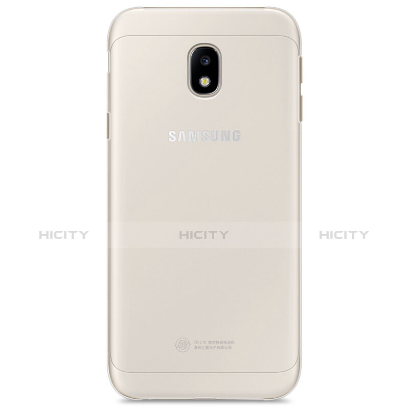 Funda Silicona Ultrafina Transparente para Samsung Galaxy J3 Pro (2017) Claro