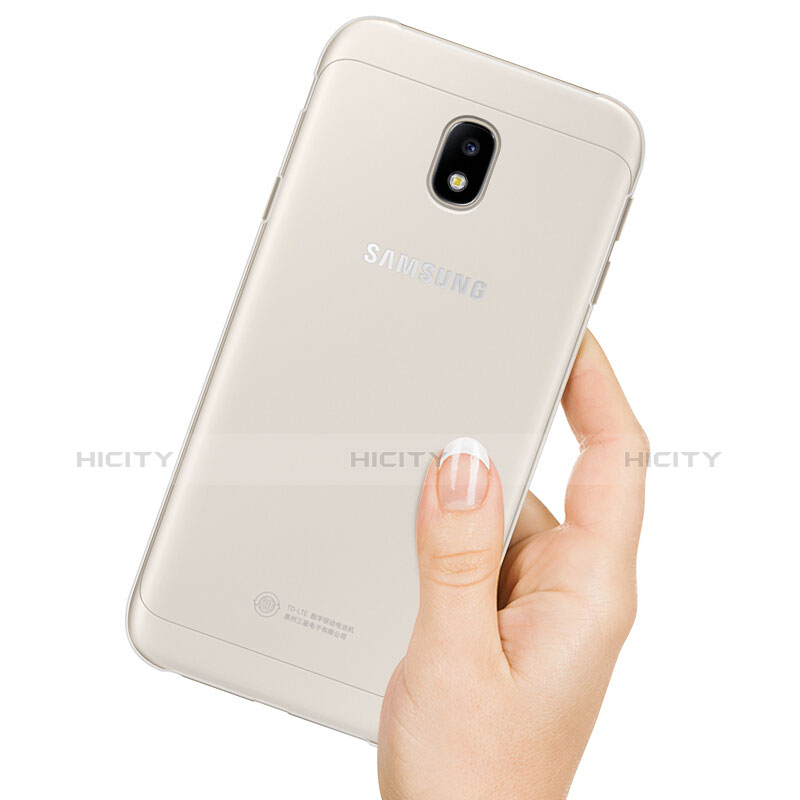 Funda Silicona Ultrafina Transparente para Samsung Galaxy J3 Pro (2017) Claro