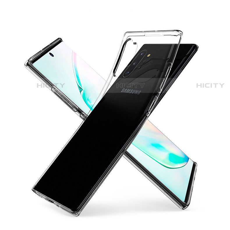 Funda Silicona Ultrafina Transparente para Samsung Galaxy Note 10 Plus 5G Claro