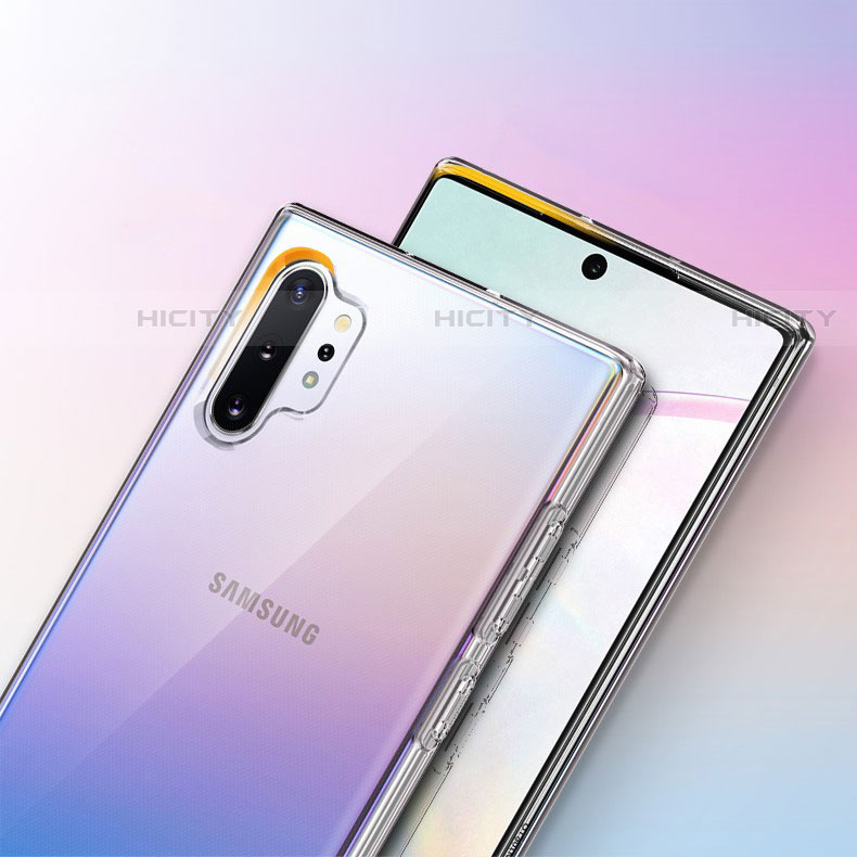 Funda Silicona Ultrafina Transparente para Samsung Galaxy Note 10 Plus Claro