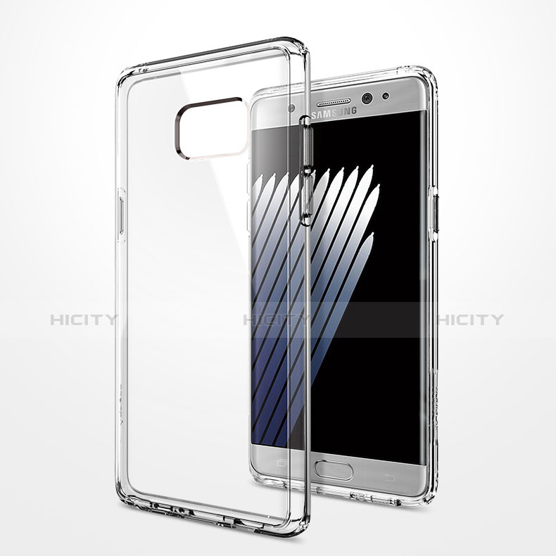 Funda Silicona Ultrafina Transparente para Samsung Galaxy Note 7 Claro