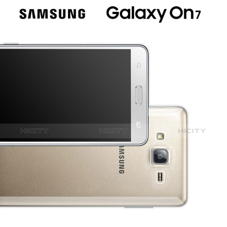 Funda Silicona Ultrafina Transparente para Samsung Galaxy On7 G600FY Claro