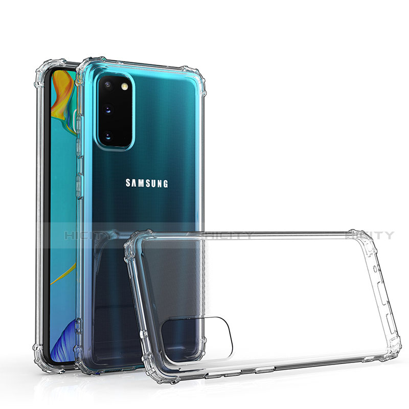 Funda Silicona Ultrafina Transparente para Samsung Galaxy S20 Claro
