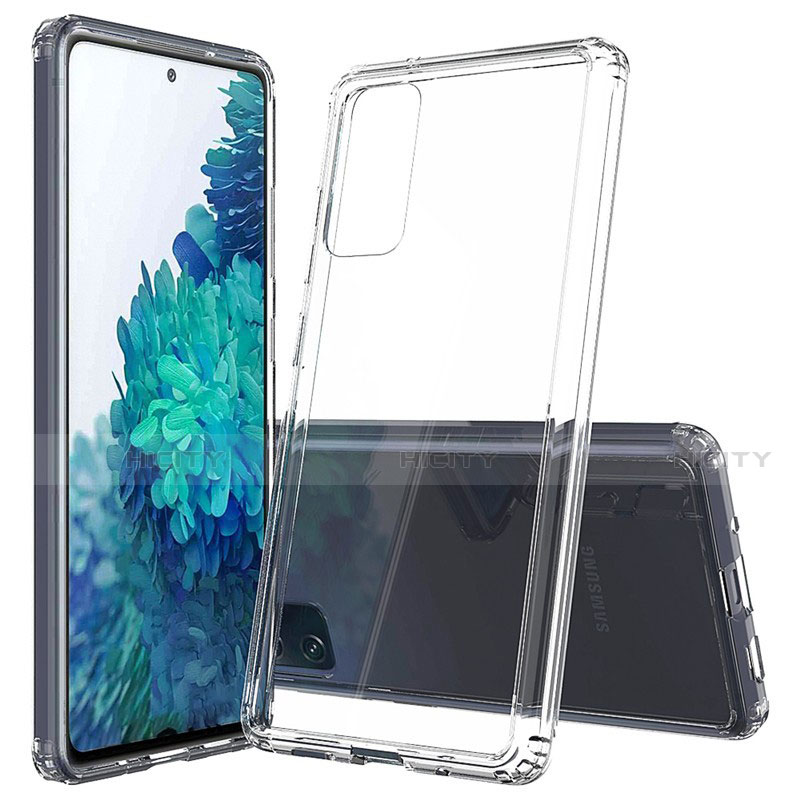 Funda Silicona Ultrafina Transparente para Samsung Galaxy S20 Lite 5G Claro