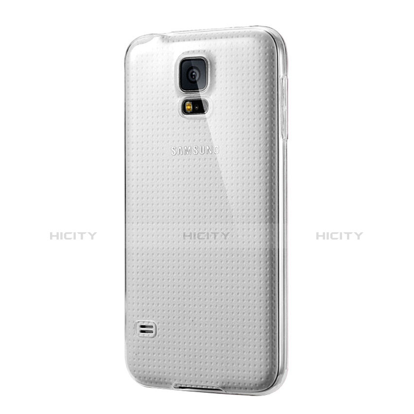 Funda Silicona Ultrafina Transparente para Samsung Galaxy S5 G900F G903F Claro