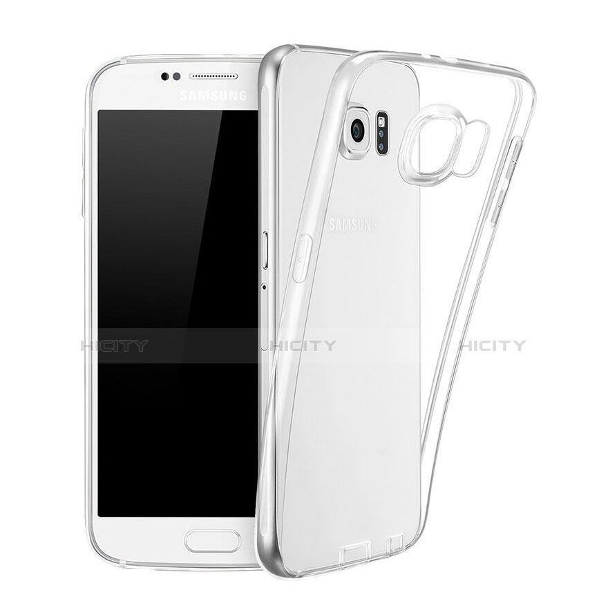 Funda Silicona Ultrafina Transparente para Samsung Galaxy S6 SM-G920 Claro