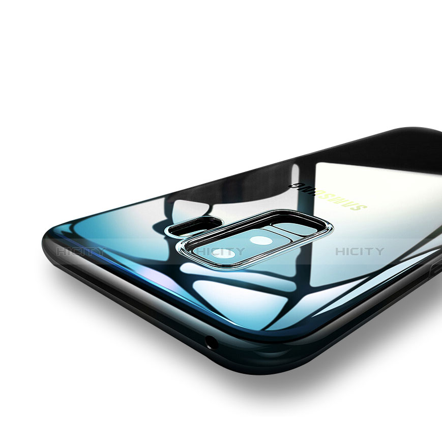 Funda Silicona Ultrafina Transparente para Samsung Galaxy S9 Plus Negro
