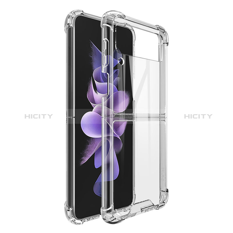 Funda Silicona Ultrafina Transparente para Samsung Galaxy Z Flip3 5G Claro