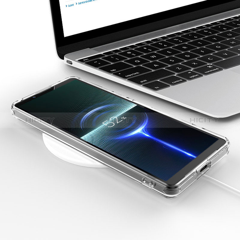 Funda Silicona Ultrafina Transparente para Sony Xperia 1 V Claro