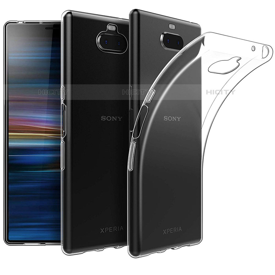 Funda Silicona Ultrafina Transparente para Sony Xperia 10 Claro