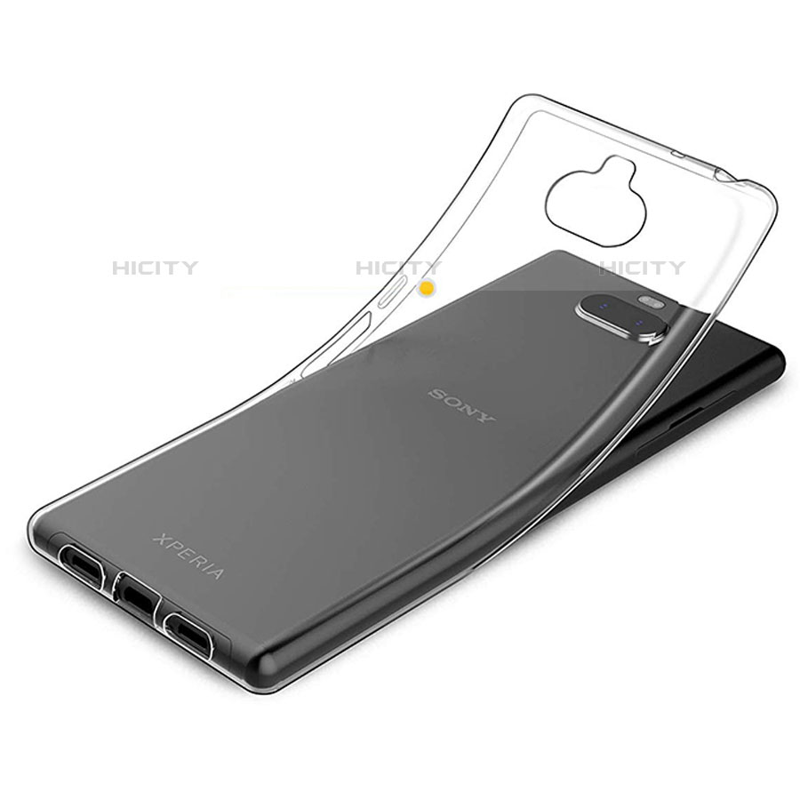 Funda Silicona Ultrafina Transparente para Sony Xperia 10 Claro