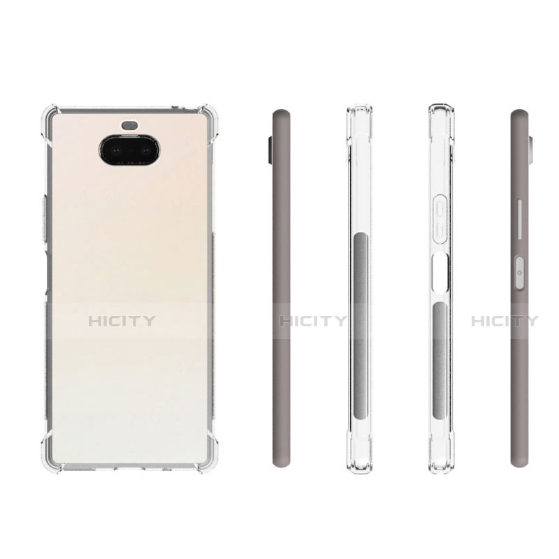 Funda Silicona Ultrafina Transparente para Sony Xperia 8 Claro