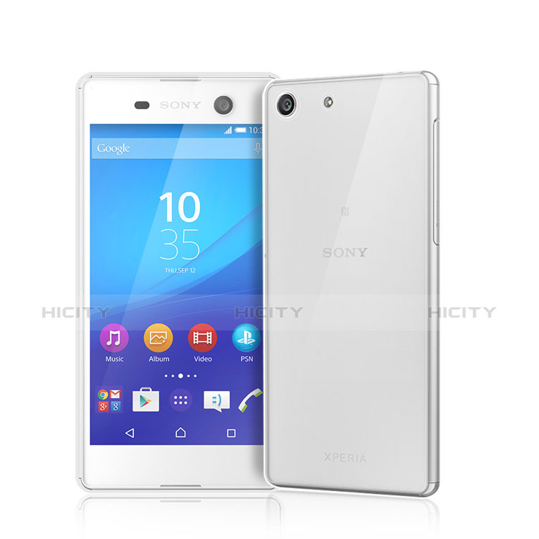 Funda Silicona Ultrafina Transparente para Sony Xperia M5 Claro