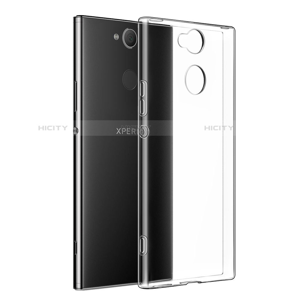 Funda Silicona Ultrafina Transparente para Sony Xperia XA2 Plus Claro