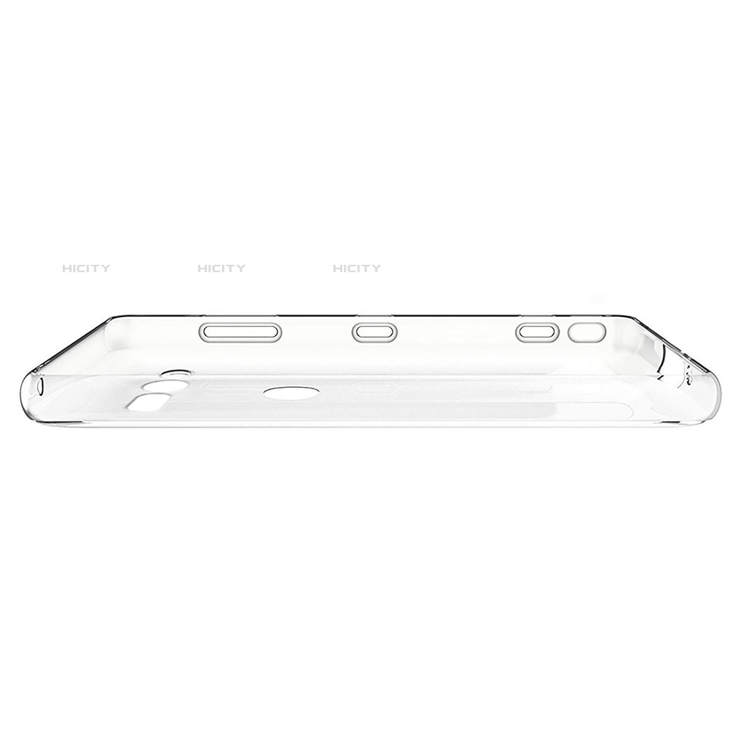 Funda Silicona Ultrafina Transparente para Sony Xperia XZ2 Compact Claro