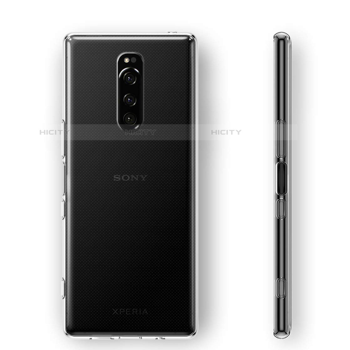 Funda Silicona Ultrafina Transparente para Sony Xperia XZ4 Claro