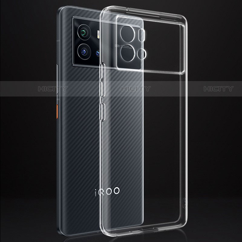 Funda Silicona Ultrafina Transparente para Vivo iQOO 9 Pro 5G Claro