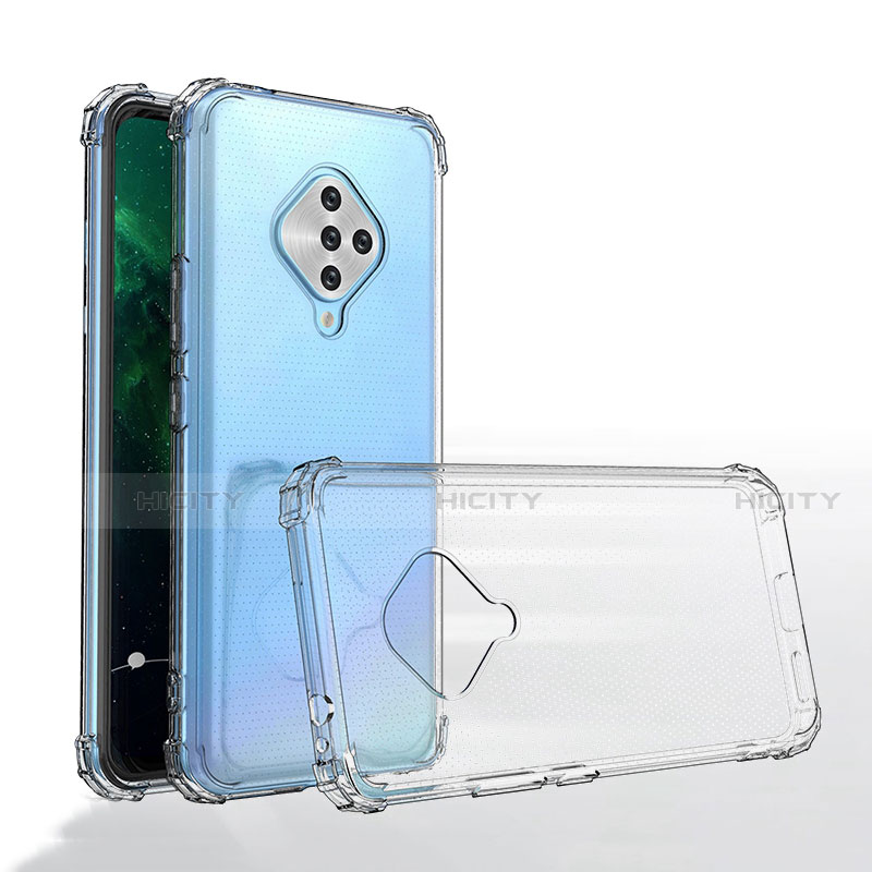 Funda Silicona Ultrafina Transparente para Vivo X50e 5G Claro