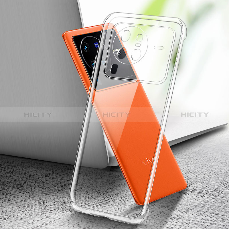 Funda Silicona Ultrafina Transparente para Vivo X80 Pro 5G Claro