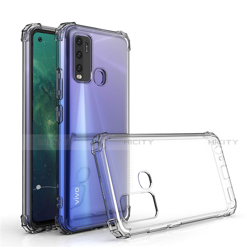 Funda Silicona Ultrafina Transparente para Vivo Y50 Claro