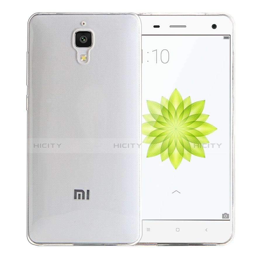 Funda Silicona Ultrafina Transparente para Xiaomi Mi 4 LTE Claro