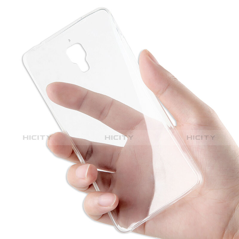 Funda Silicona Ultrafina Transparente para Xiaomi Mi 4 LTE Claro
