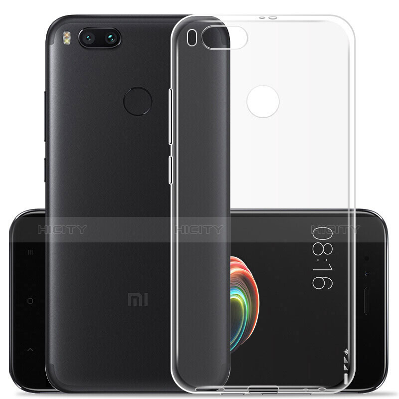 Funda Silicona Ultrafina Transparente para Xiaomi Mi A1 Claro