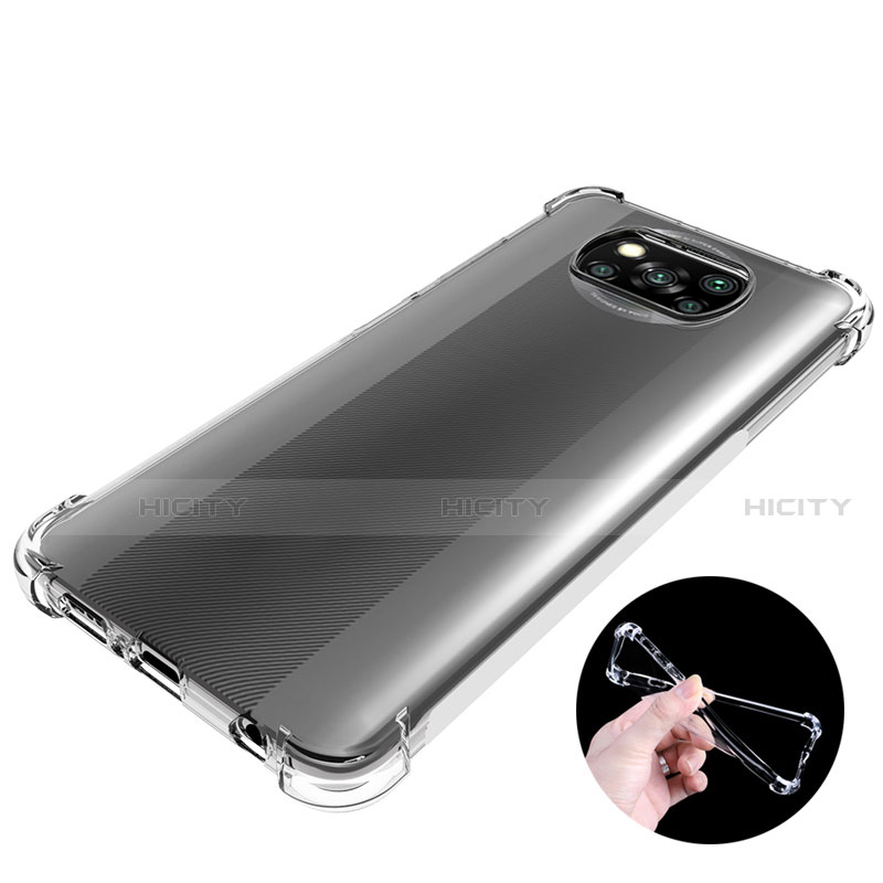 Funda Silicona Ultrafina Transparente para Xiaomi Poco X3 Claro