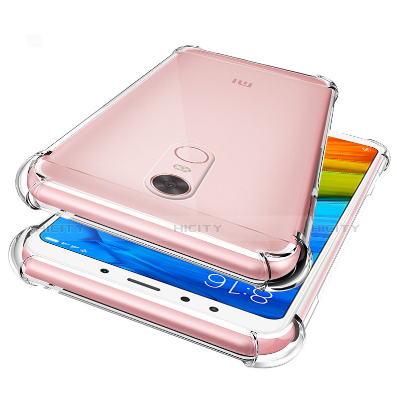 Funda Silicona Ultrafina Transparente para Xiaomi Redmi 5 Plus Claro