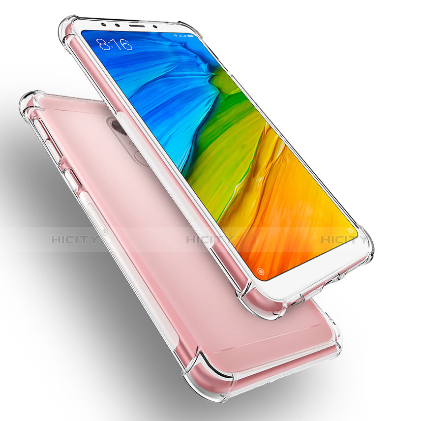 Funda Silicona Ultrafina Transparente para Xiaomi Redmi 5 Plus Claro