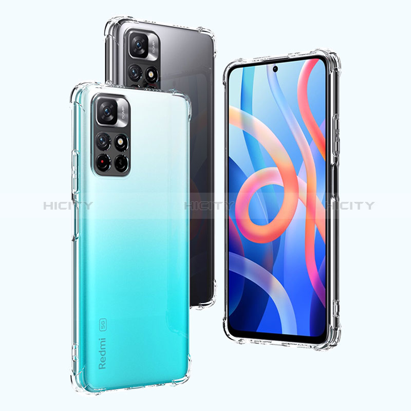 Funda Silicona Ultrafina Transparente para Xiaomi Redmi Note 11S 5G Claro