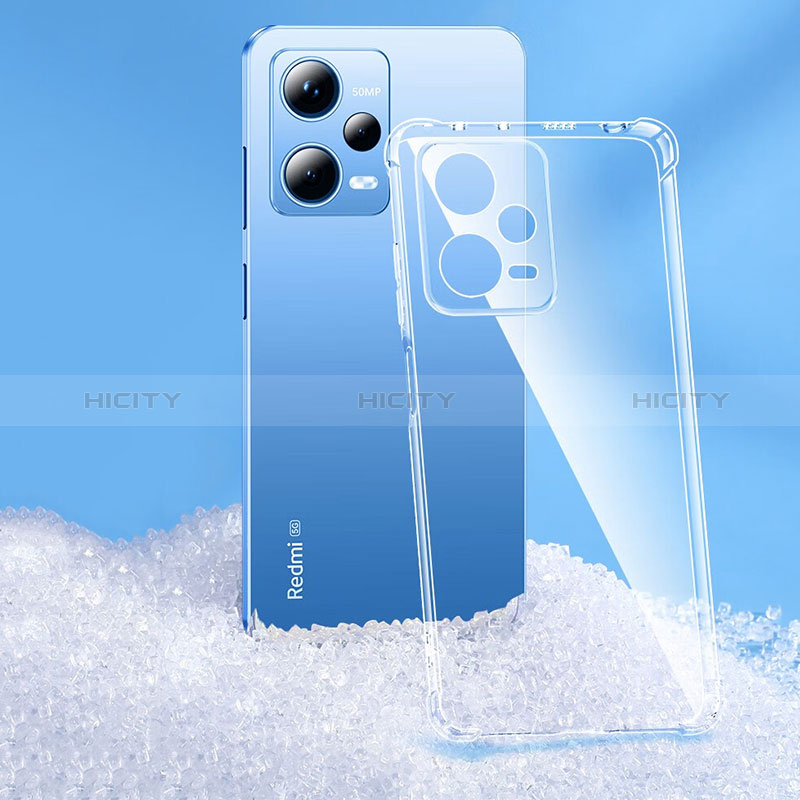 Funda Silicona Ultrafina Transparente para Xiaomi Redmi Note 12 5G Claro