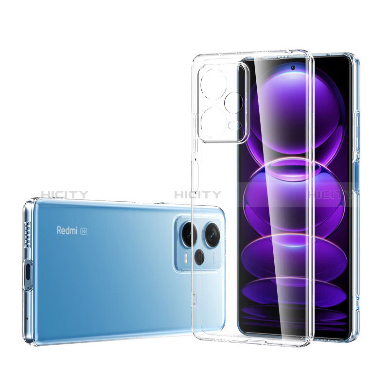 Funda Silicona Ultrafina Transparente para Xiaomi Redmi Note 12 Pro+ Plus 5G Claro