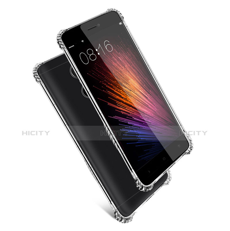 Funda Silicona Ultrafina Transparente para Xiaomi Redmi Note 4 Claro