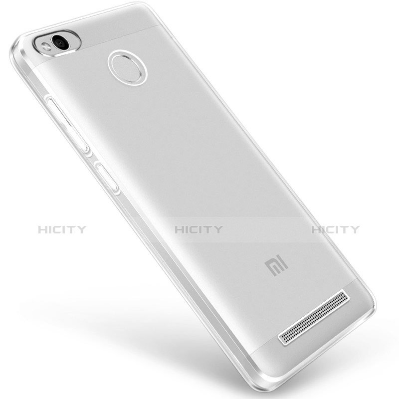 Funda Silicona Ultrafina Transparente Q01 para Xiaomi Redmi 3 High Edition Claro