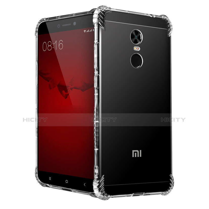 Funda Silicona Ultrafina Transparente Q02 para Xiaomi Redmi Note 4 Standard Edition Claro