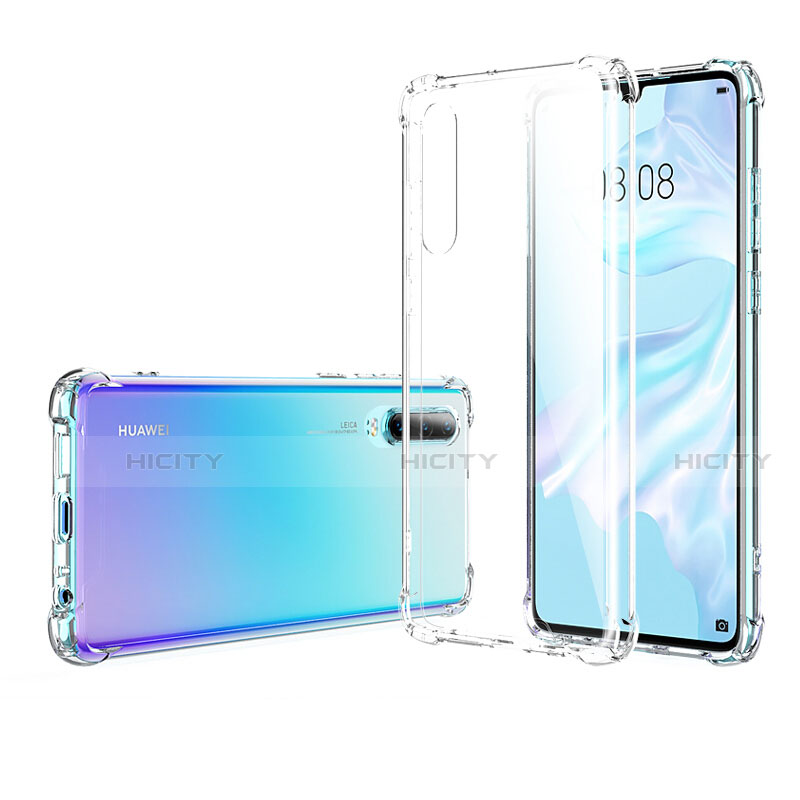 Funda Silicona Ultrafina Transparente S03 para Huawei P30 Claro