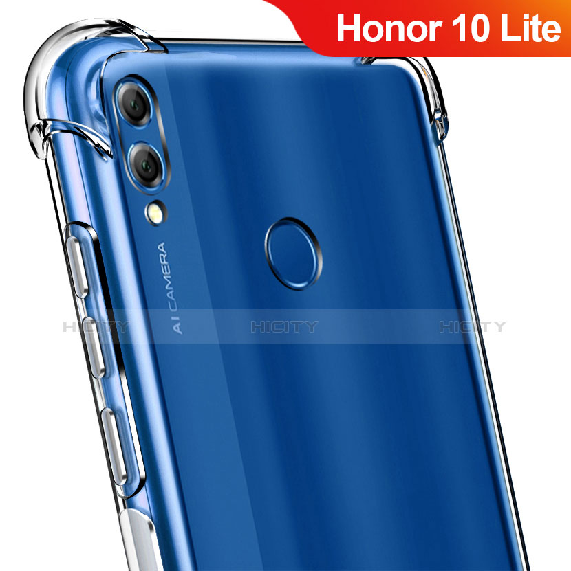 Funda Silicona Ultrafina Transparente T02 para Huawei Honor 10 Lite Claro