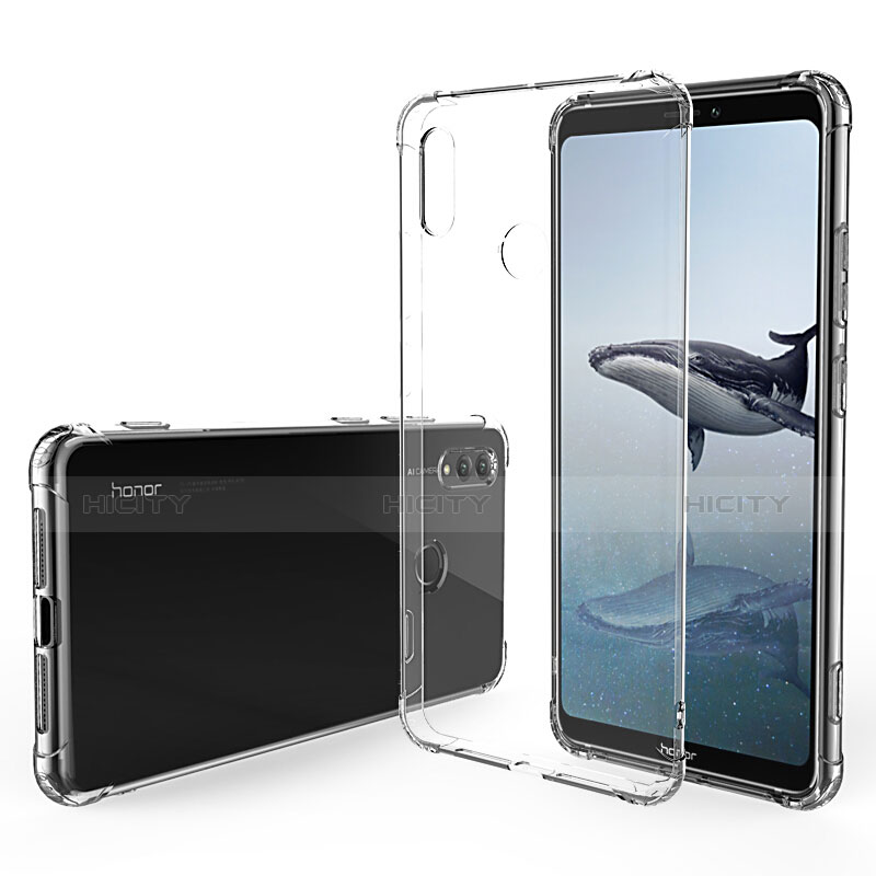 Funda Silicona Ultrafina Transparente T02 para Huawei Honor Note 10 Claro