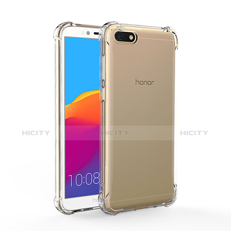 Funda Silicona Ultrafina Transparente T02 para Huawei Honor Play 7 Claro