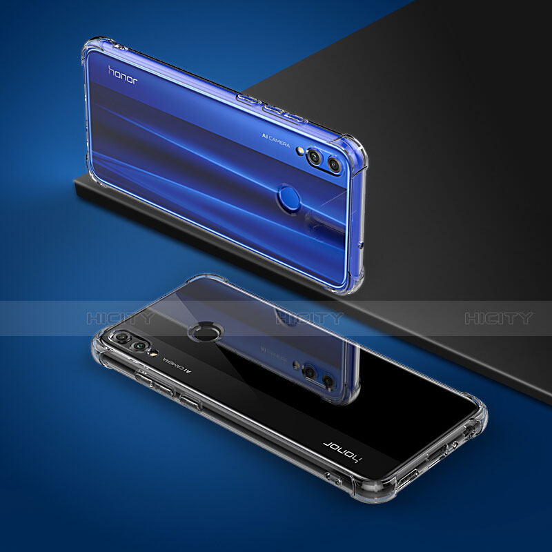 Funda Silicona Ultrafina Transparente T02 para Huawei Honor V10 Lite Claro