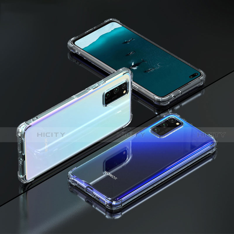 Funda Silicona Ultrafina Transparente T02 para Huawei Honor View 30 5G Claro