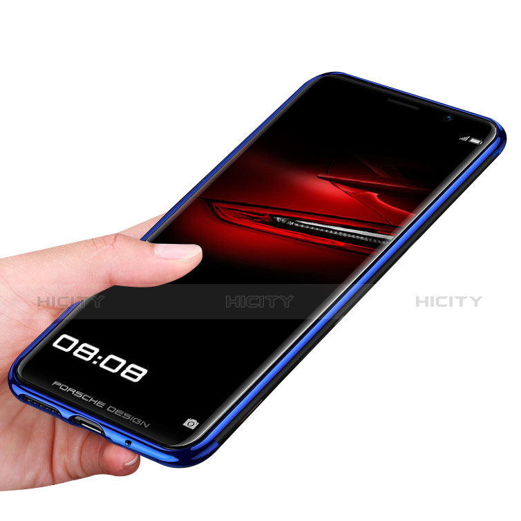 Funda Silicona Ultrafina Transparente T02 para Huawei Mate RS Azul