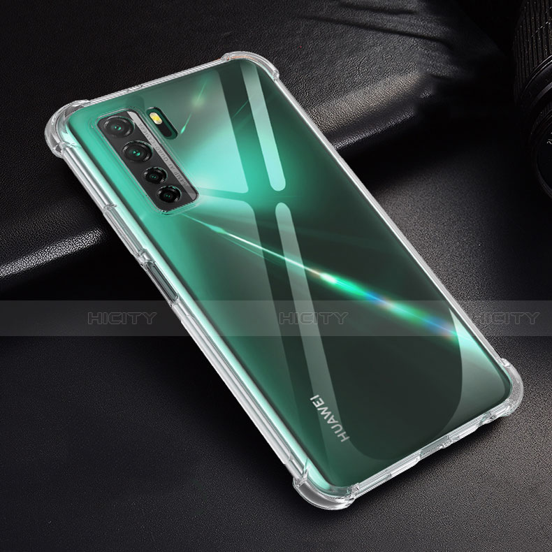 Funda Silicona Ultrafina Transparente T02 para Huawei Nova 7 SE 5G Claro