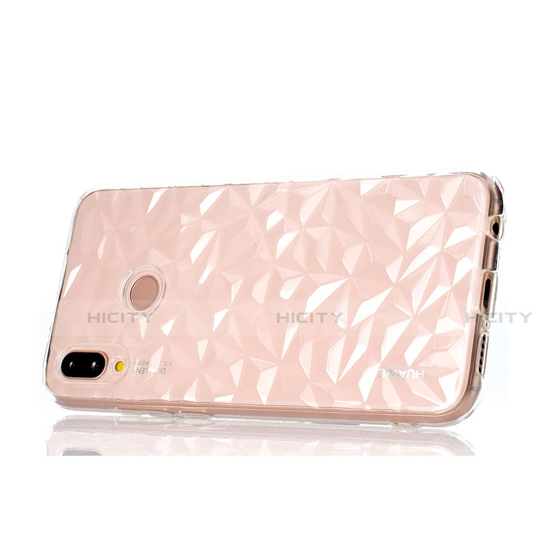 Funda Silicona Ultrafina Transparente T02 para Huawei P20 Lite Claro